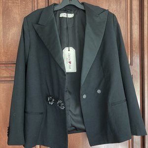 Lanvin x H&M Black Tuxedo Blazer